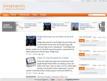 Tablet Screenshot of finmarketweb.com
